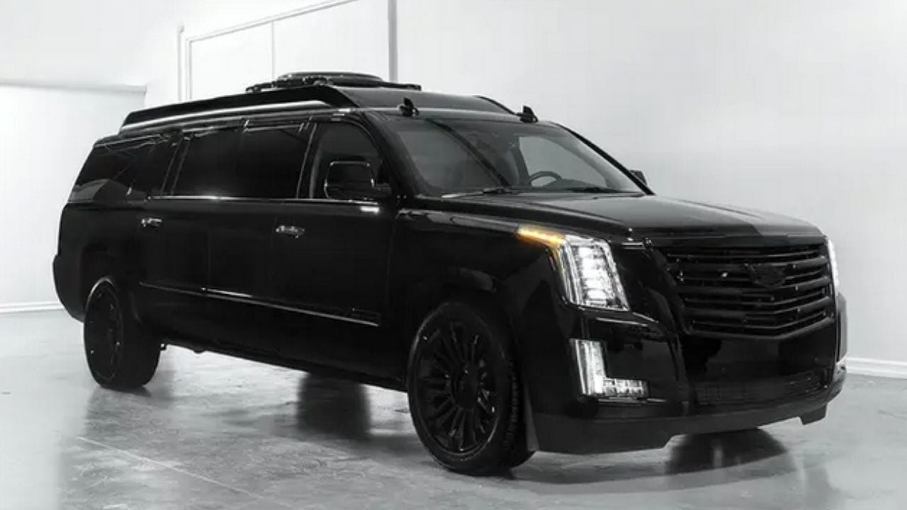 This $500k Cadillac Escalade Looks Like a Private Jet on the Inside