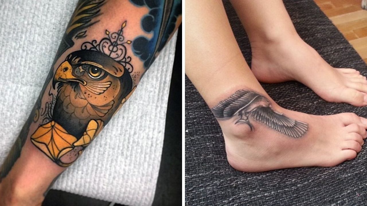 22 Amazing Falcon Tattoo Designs and Meaning