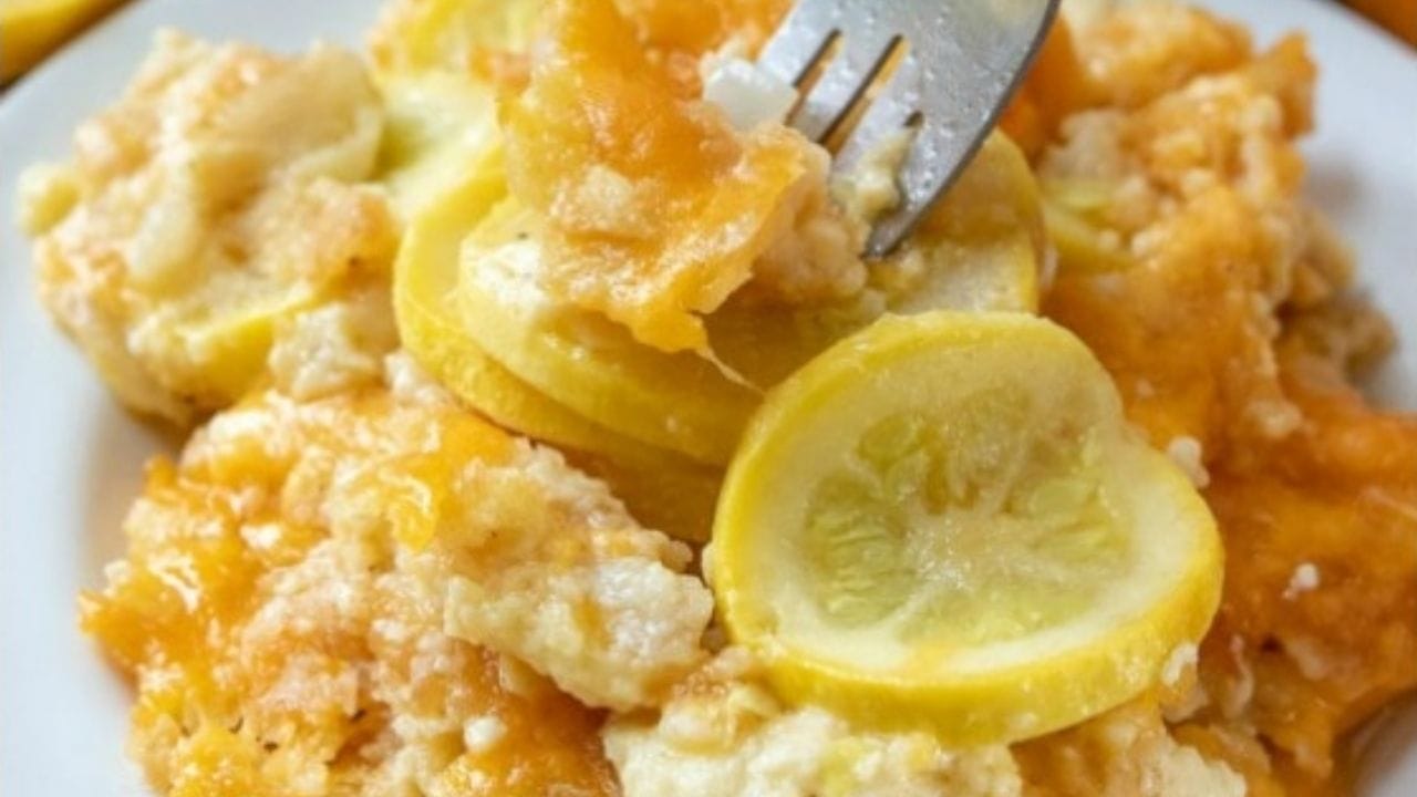 Yellow Squash Casserole Recipe for Dinner